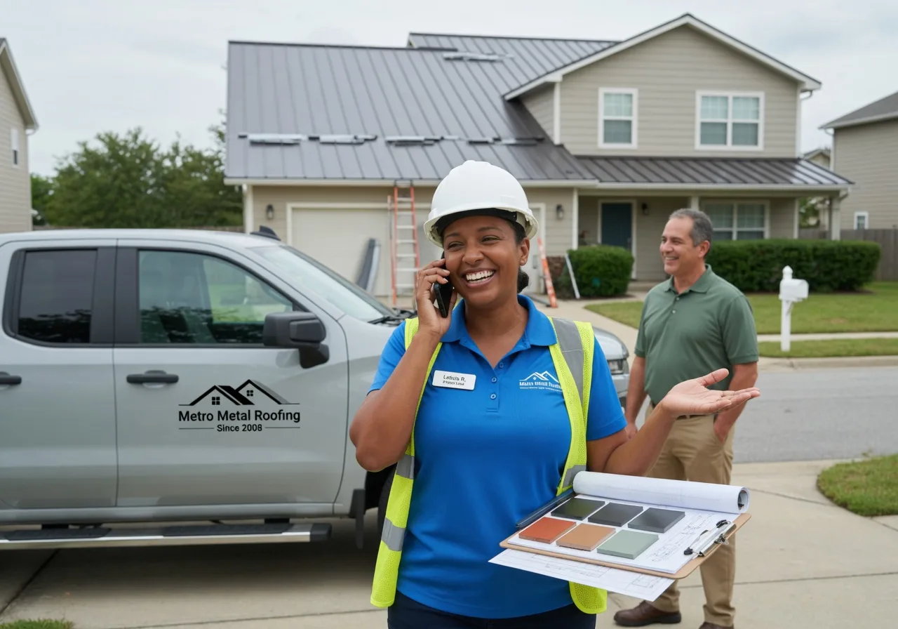 Storm Damage Metal Roof Repair in Verona, KY